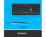 LOGITECH MK540 Zestaw bezprzewodowej klawiatury i myszy US 920-008685 - 411565 - zdjęcie 12